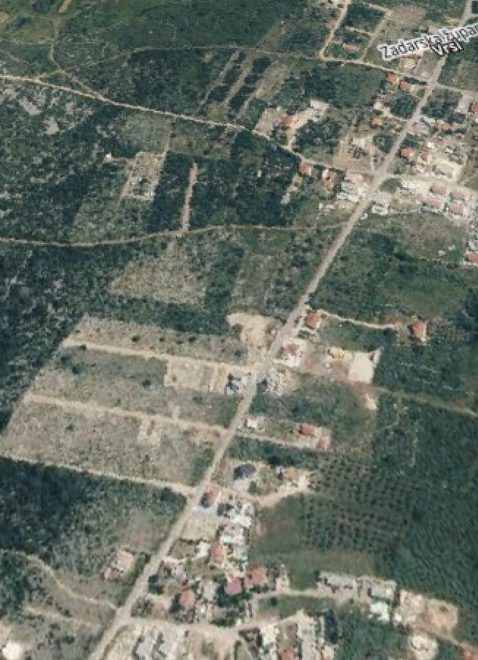 Građevinsko zemljište 550 m2 u Vrsima - Image 1