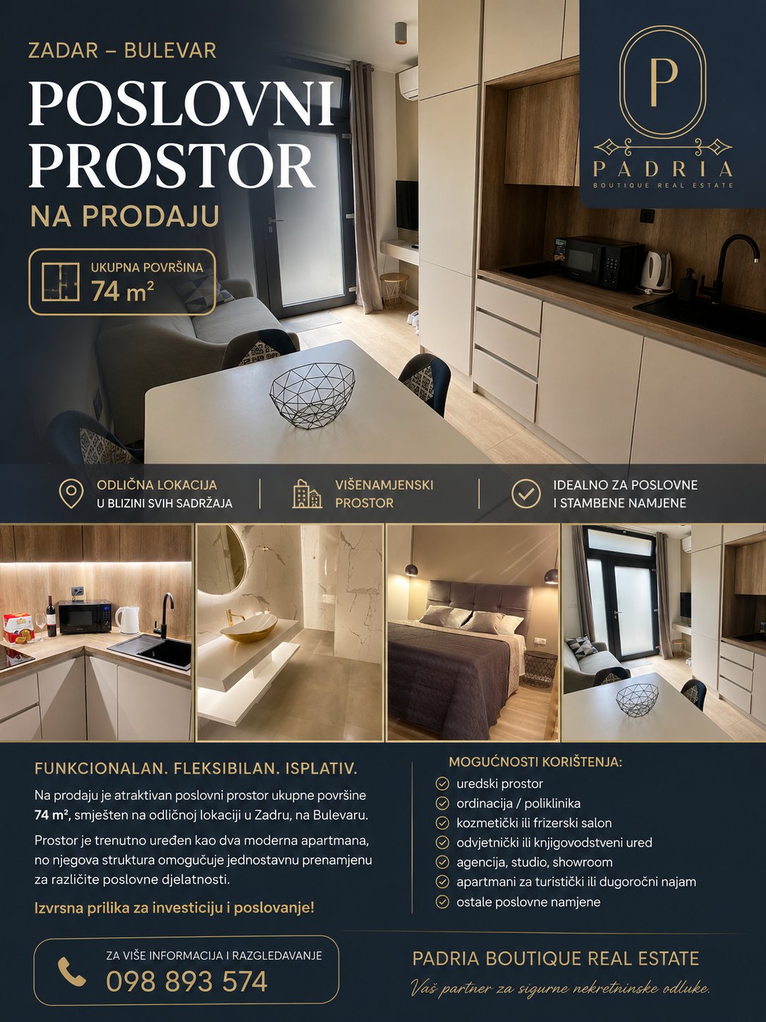 BULEVAR- poslovni prostor 74 m2 na atraktivnoj lokaciji - Image 1